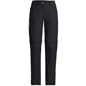 VAUDE Farley Zo V-broek voor dames, zwart.