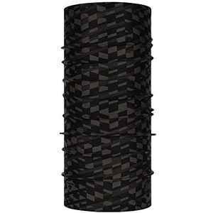 Buff Asen Graphite ThermoNet® multifunctionele doek, uniseks, zwart.