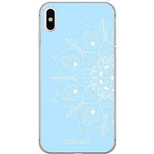 ERT GROUP beschermhoes voor iPhone XS - Babaco Mandalas 001 - precies passend aangepast aan de vorm van de mobiele telefoon, TPU Case