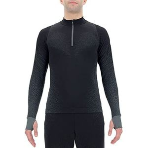 UYN Exceleration heren sweatshirt, zwart/cloud, XL
