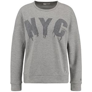 KEYLARGO Sweat-shirt Brooklyn Round pour femme, Grey Mel (1105), L