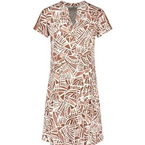 Gerry Weber 685084-44145 Damesjurk, bruin/ecru/wit.