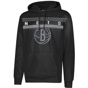 Ultra Game heren fleece hoodie, zwart.