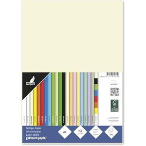 Kangaro 50 vellen ivoorwit briefpapier DIN A4 160 g/m² FSC Mix - doe-het-zelf briefpapier