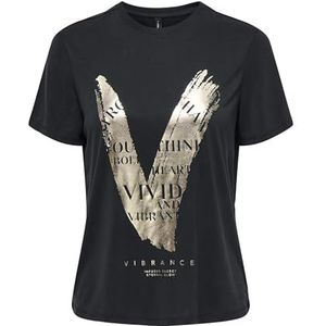 ONLY Onlfree Life Modal S/S Atelier Top JRS, zwart, M, zwart.