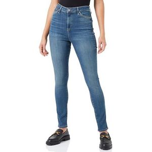 s.Oliver Anny 2135857 Pantalon en jean pour femme Coupe ajustée, Bleu bleu., 40W / 30L