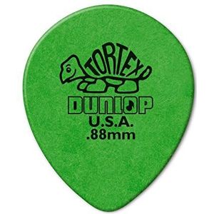 Jim Dunlop 413r50 0,5 mm Tortex tranen Pick .88 mm GREEN