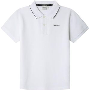 Pepe Jeans Henry Trainingspak voor jongens, Wit., 4 jaar