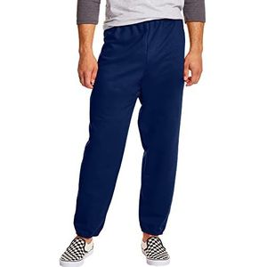 Hanes Pantalon de survêtement en polaire EcoSmart pour homme, bleu marine, XXL