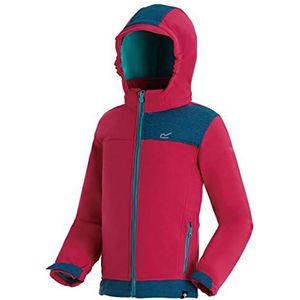 Regatta Astrox Soft Shell Kinderjas, uniseks, meerkleurig (Duchesse/Mroc)