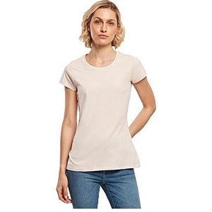 Build Your Brand Basic T-shirt voor dames, Roze