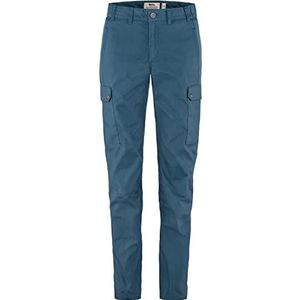 FJALLRAVEN Stina Trousers W Damesbroek, Indigoblauw, 40, Indigo blauw