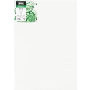 Liquitex 416070100 Canvas, gerecycled, van 100% gerecycled kunststof, hoogwaardig canvas met 565 g/m², FSC, 3-voudig gegrond voor olie en acrylverf, traditioneel, 70 x 100 cm