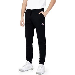 Le Coq Sportif Pantalons Homme, Noir, XL