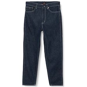 BOSS Tatum BC-C Comfortabele Italiaanse jeans voor heren, stretch, blauw, Donkerblauw