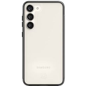 Incipio Organicore Clear Series SA-2051-CHLC Beschermhoes voor Samsung Galaxy S23+, 100% composteerbaar, met 4,3 m valbescherming, antracietgrijs/transparant