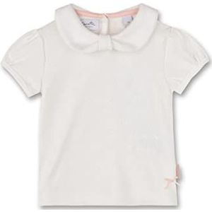 Sanetta T-shirt voor baby's en meisjes, Ivoor