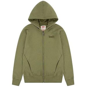 Levi's Kids Lvb Logo Full Zip Hoodie 8eg980 Jongen Hoodie, Loden Green