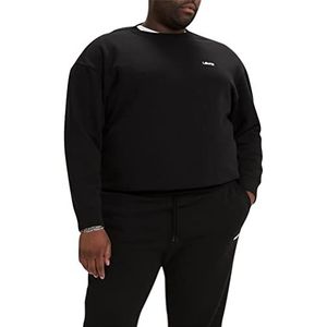 Levi's Grote sweatshirts voor heren, zwart, Mineraal zwart.