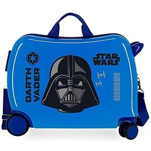 Star Wars darth vader koffer, Blauw, 50x38x20 cms, kinderkoffer