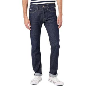 Replay heren jeans waitom, donkerblauw (007)