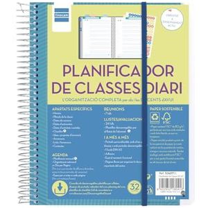 Finocam - Catalaanse leraar dagelijkse cursusplanner