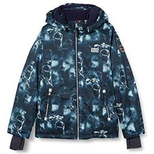 Lego Wear NINJAGO Jongens Lwjoshua-Lego Jacket, donkerblauw (590), 104, donkerblauw (590)