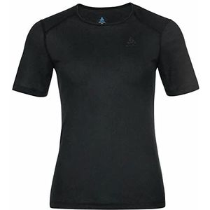 Ondershirt Odlo Women Bl Top Crew Neck S/S Active Warm Eco Black