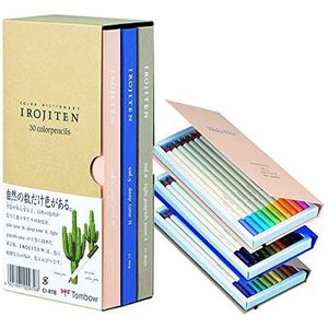 Tombow CI-RTB-30C Hoogwaardige kleurpotlodenset, Irojiten, 30 stuks