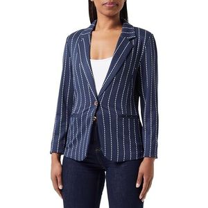 ICHI Ihruti Bl12 Casual zakelijke blazer voor dames, Total Eclipse (194010).