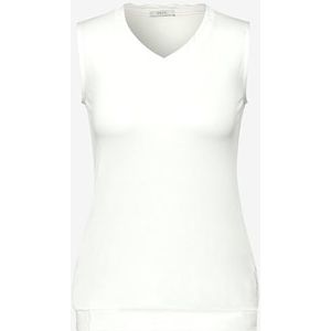 Cecil B321520 Jersey Top voor dames, Vanilla Wit