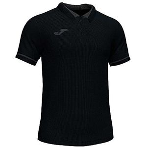 Joma Poloshirt met korte mouwen, Championship VI, antraciet, zwart, 101954.110.4XS