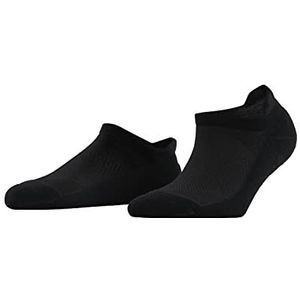 Burlington Athleisure W SN Ademende lage effen sokken voor dames, 1 paar (1 stuk), Zwart (Zwart 3000)