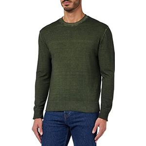 Sisley Sweater Homme, Vert Militaire 95a, L