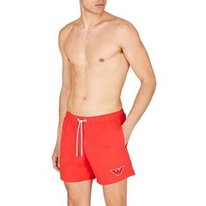 Emporio Armani Emporio Armani Sponge Eagle Boxershorts voor heren, Robijn rood