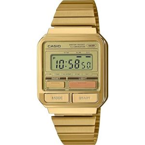 Casio Watch A120WEG-9AEF, goud, A120WEG-9AEF, Goud, A120WEG-9AEF