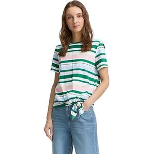 TOM TAILOR Denim 1040186 T-shirt voor dames (1 stuk), 37161 - Kleurrijke strepen