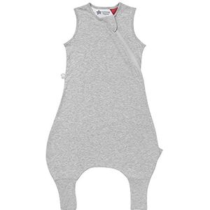 Tommee Tippee The Original Grobag Steppee Pyjama-tas, zachte stof, katoenrijk, 18-36 m, 1,0 TOG, Sky Grey Marl
