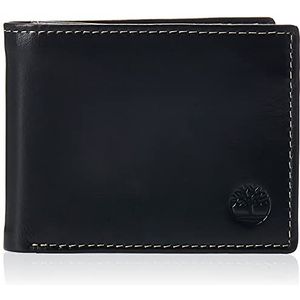 Timberland D01387/08 Heren Zwart Bewolkt Portemonnee Passcase Bifold