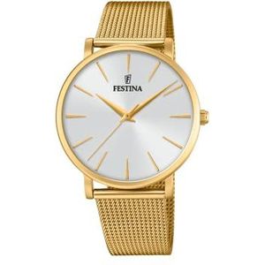 Festina Analoog kwartshorloge voor dames met roestvrijstalen armband F20476/1, Uniek, Armband