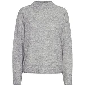 ICHI Sweater dames, 200318/grijs melange, XS, 200318/grijs melange