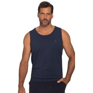 JP 1880 719783 Tanktop voor heren, grote maat, maat L-8XL, speciale pasvorm tot 8XL, Zwart/Blauw