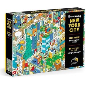 Uncovering New York City Search and Find 1000 Piece Puzzle