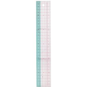 Clover Grafische liniaal 30 cm CL7702, kunststof, kleurrijk