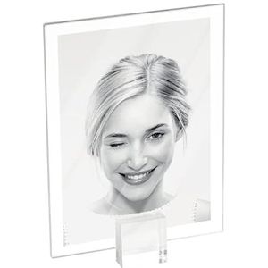 Dubbelzijdige fotolijst 15 x 20 cm met acrylbasis