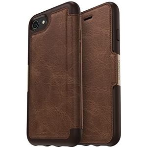 Otterbox Strada Apple iPhone SE 2022 / SE 2020 / 8 / 7 Book Case Leer Bruin