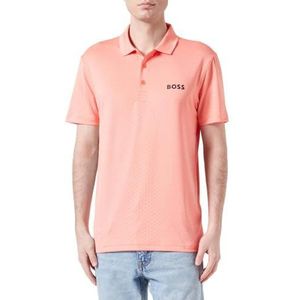 BOSS Paddytech Poloshirt voor heren, Open Red649