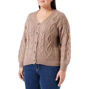 aleva Cardigan voor dames, Mauve