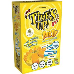 Repos Production | Time 's Up!: Party - gele versie met timer | gezelschapsspel | vanaf 12 jaar | 4-12 spelers | 40 minuten