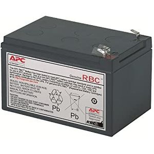 APC RBC4 reserveaccu voor ononderbroken noodstroomvoorziening (on) van APC, compatibel met SC620I en andere modellen